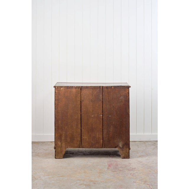 19th Century Oak Two Over Three Chest With Chippendale Pulls For Sale - Image 12 of 12