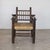 French 1940s Oak and Woven Lounge Chair by Charles Dudouyt For Sale - Image 3 of 14