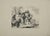 Two soldiers is an etching realized by Giambattista Tiepolo in 1785. Sheet 23 x 30 cm. Good impressions on paper, with...