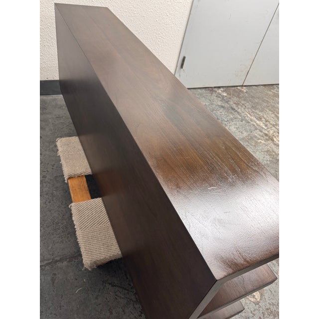 Wood Restoration Hardware Cloud Modular Wide Console Table For Sale - Image 7 of 12