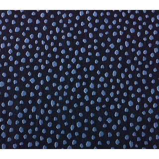Kate Spade for Kravet "Fauna" Indigo Linen Fabric- 4 Yards For Sale