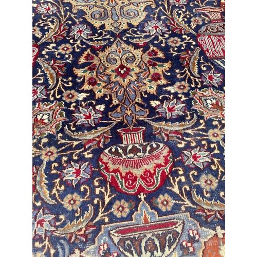 Vintage Distressed Kashmar Rug, 1970s For Sale - Image 15 of 18