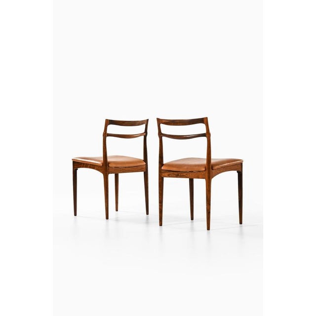 Wood Dining Chairs from Johannes Andersen, 1960s, Set of 6 For Sale - Image 7 of 10