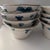 Ceramic Vintage Japanese Small Angled Bowl With Grape Leaf and Grape Bunch Design, 8 Available For Sale - Image 7 of 8