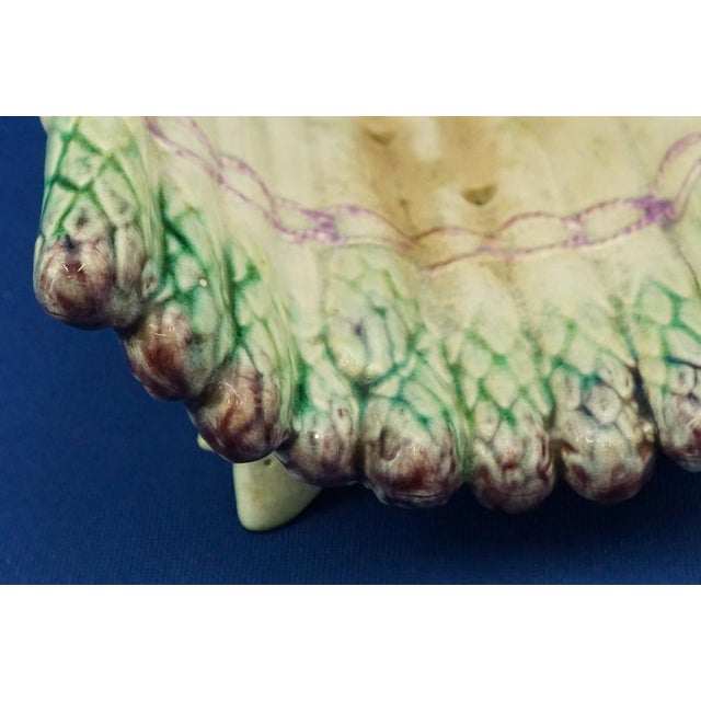 19th Century Victorian Style Table Tray in Ceramic, England, 19th Century For Sale - Image 16 of 18