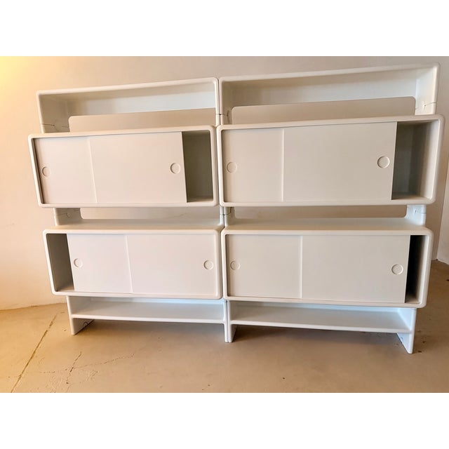 1970s Vintage Modular Shelf by Ernest Igl for Wilhelm Werndl, 1970s, Set of 8 For Sale - Image 5 of 9