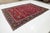 Vintage Red Handknotted Wool Tabriz Rug For Sale - Image 4 of 10