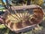 1970s Sculptural Slatted Wood Cocoon Daybed With Architectural Oval Frame For Sale - Image 10 of 17