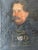 Brown 19 Th C Antique Austrian Military Portrait Framed Dark Academia Ia For Sale - Image 8 of 8