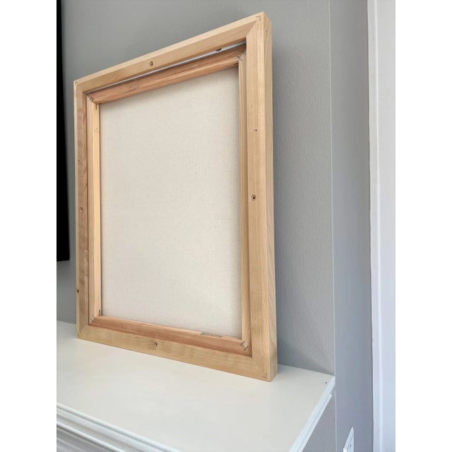 Folk Art Original Framed Painting "Stars and Stripes" by Shann Spishak For Sale - Image 4 of 6