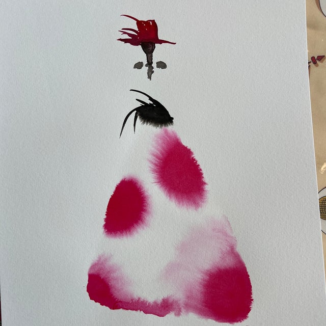 Ink Wash Dress by Jo Baskerville For Sale - Image 12 of 12