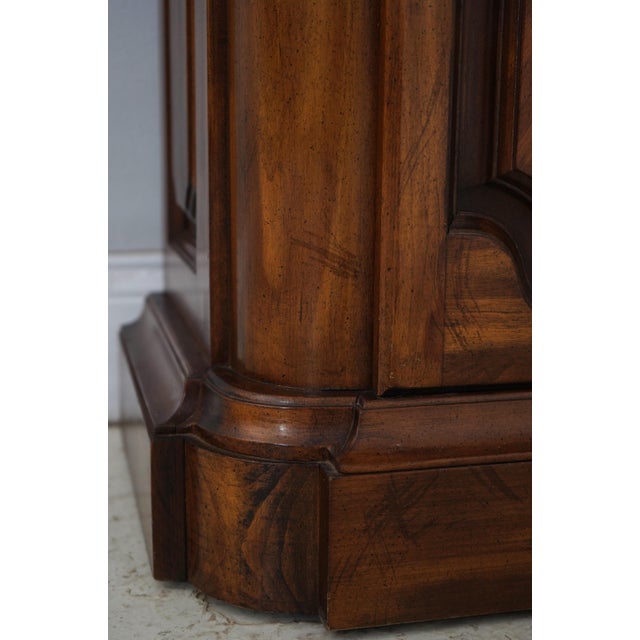 Ridgeway Walnut 5 Tube Tall Case Grandfather Clock For Sale - Image 12 of 18