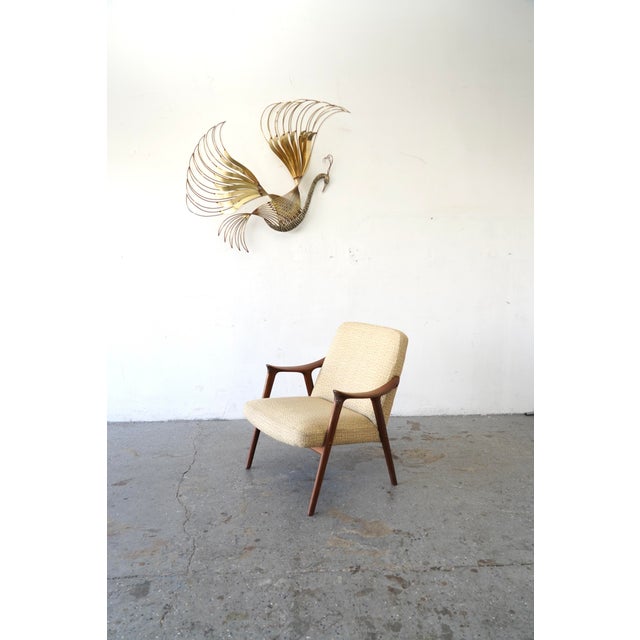 Large Signed Curtis Jere Peacock in Flight Wall Art – Vintage 1980s For Sale - Image 10 of 13