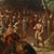 Oil painting on canvas. Flemish school of the 17th-18th centuries. The large scene takes place in a vast Nordic landscape,...