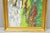 Plastic Large Impressionist Style Young Woman in Field Oil on Wood Board Framed Painting For Sale - Image 7 of 15