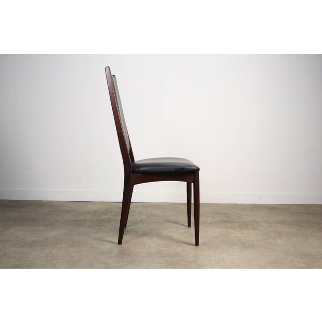 1960s Rosewood Danish Modern Dining Chairs - A Set of 4, Denmark For Sale - Image 5 of 7