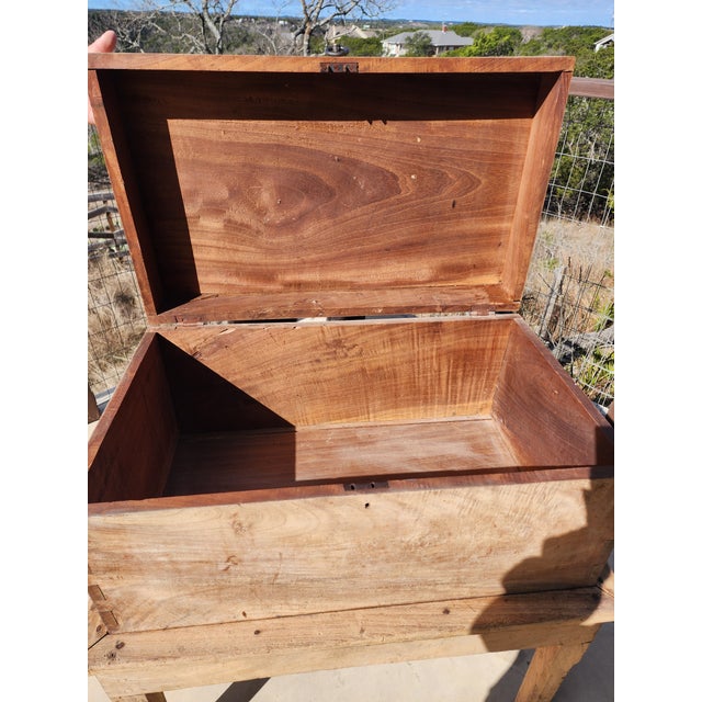 Mexican 1960s Mexican Chest on Stand For Sale - Image 3 of 9