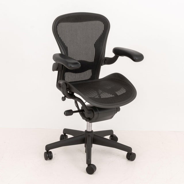 Metal Herman Miller "Aeron" Office Chair For Sale - Image 7 of 10