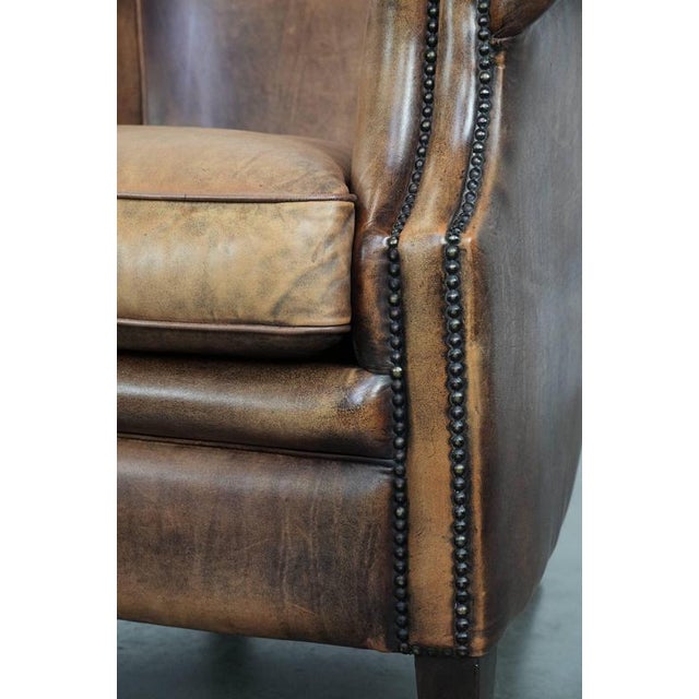 Club Chair in Sheepskin For Sale - Image 11 of 18