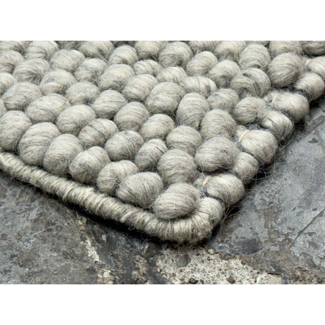 Textile 2ft 4in × 11ft 8in Safavieh Silver Natura Runner Wool/Cotton Rug For Sale - Image 7 of 12