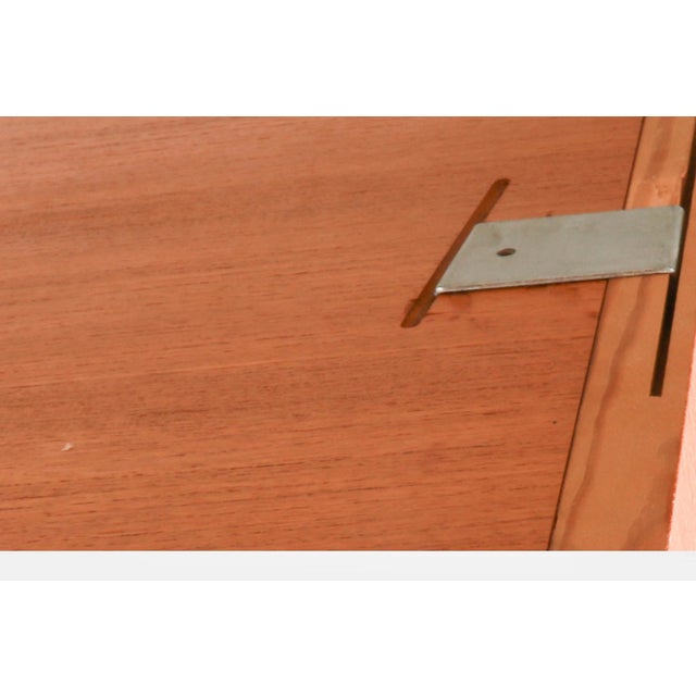 Brown Hans Wegner Danish Teak Single Column Freestanding Wall Unit Room Divider For Sale - Image 8 of 14