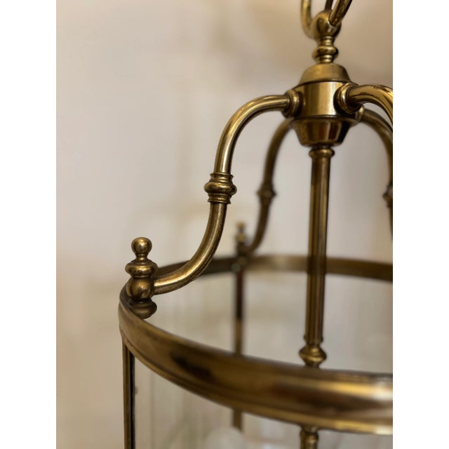 Vintage Brass Lantern For Sale - Image 4 of 8