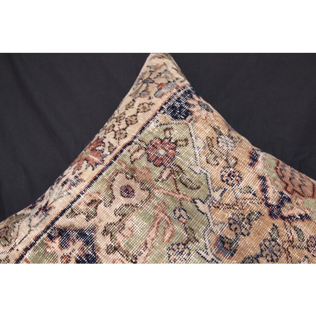 Handmade Multi Color Rug Pillow Cushion Cover -20'' X 20'' For Sale - Image 10 of 12