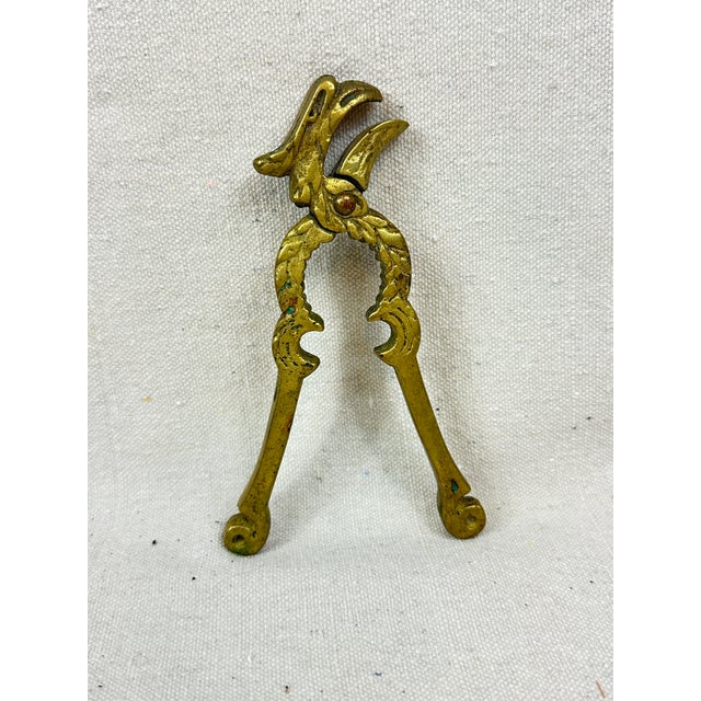 1940s Vintage Brass Eagle Nutcracker For Sale - Image 5 of 5
