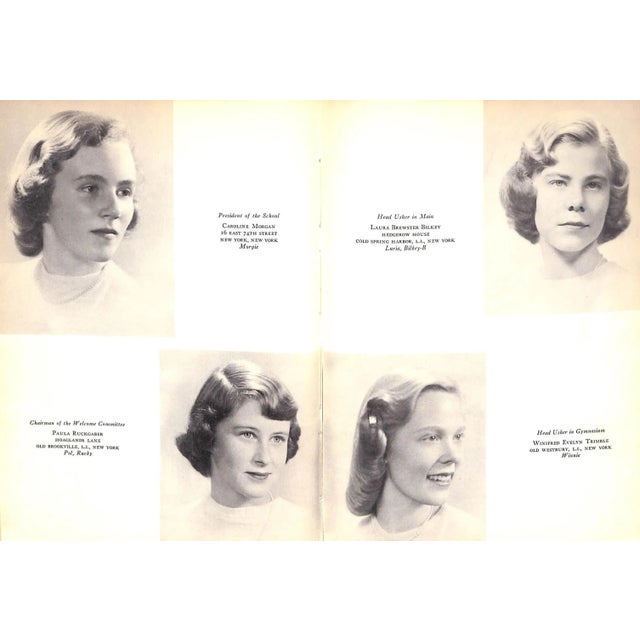 Black The Farmington Year Book Miss Porter's School 1950 For Sale - Image 8 of 12