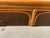 Tan Vintage Coastal Rattan Sofa With Hand-Lashed Leather Bindings (No Cushion) For Sale - Image 8 of 12