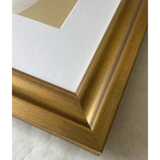 Contemporary 2024 "Il Premio" Abstract Minimalist Painting on Paper by Artist r.k. Red For Sale - Image 3 of 3