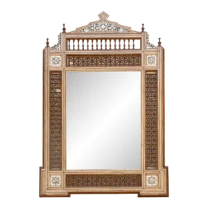 Mid-Century Moorish Inlaid Mirror