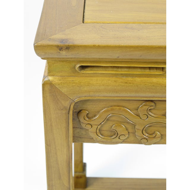 Chinese Carved Accent Table Chairish