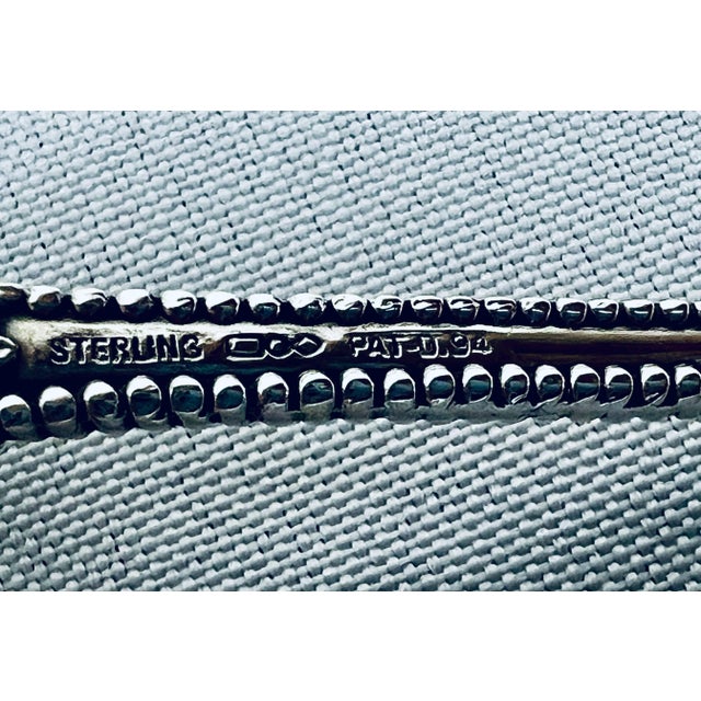 Dominick & Haff Dominick & Haff Sterling Silver Condiment/Mustard Ladle For Sale - Image 4 of 8