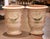 French Pair of French Weathered Terracotta Anduze Planters by La Madeleine For Sale - Image 3 of 14