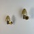 Model V-220 Sconces in Amber Glass and Brass by Hans-Agne Jakobsson, 1960s, Set of 2 For Sale - Image 9 of 18
