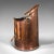 This is a large antique country house coal bin. An English, copper fireside fuel keeper, dating to the early Victorian...