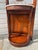 Traditional Vintage Pulaski Mahogany Hall Tree With Decorative Frosted Glass Mirror and Marble Top For Sale - Image 3 of 8