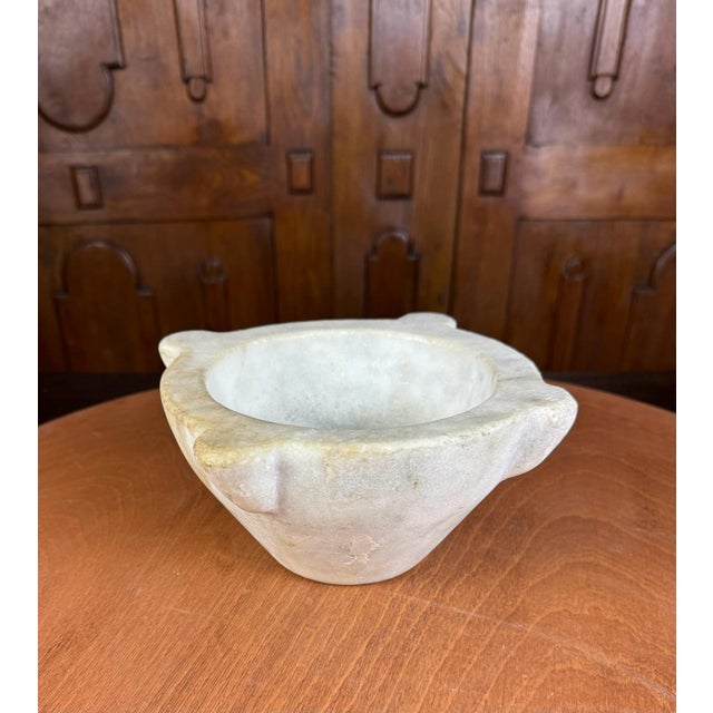 Antique French Marble Mortar Pot – Culinary or Apothecary Decor Bring a piece of French history into your home with this...