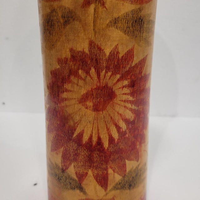 Traditional Kokeshi Doll inn Polychrome Wood, 1940s For Sale - Image 15 of 18