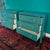 Wood Hollywood Regency Green Painted 3-Drawer Chests Nightstands Credenza, a Pair For Sale - Image 7 of 12
