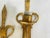 Metal French Gilt Iron Sconces, 20th Century, Set of 2 For Sale - Image 7 of 15
