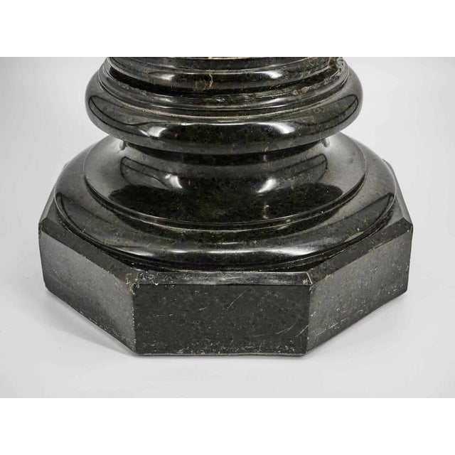 Marble Column from a French Chateau, 1840 For Sale - Image 4 of 8