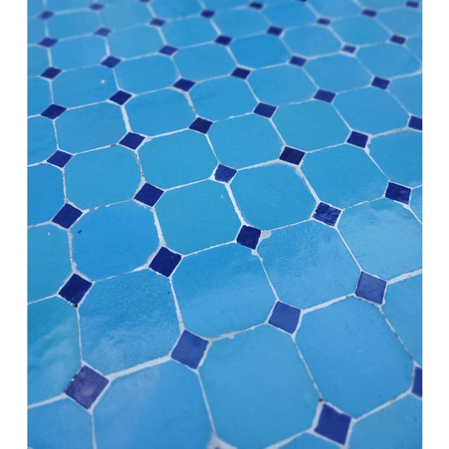 Sky Blue Dining Table
