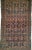 Cabin Early 20th Century Persian Senneh Area Rug, Hand-Knotted Allover Herati Geometric Pattern, Navy & Red, 4’ X 6’ For Sale - Image 3 of 10