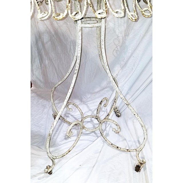 19th Century French Victorian Wire Planter For Sale - Image 4 of 7