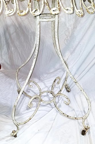 19th Century French Victorian Wire Planter Planters