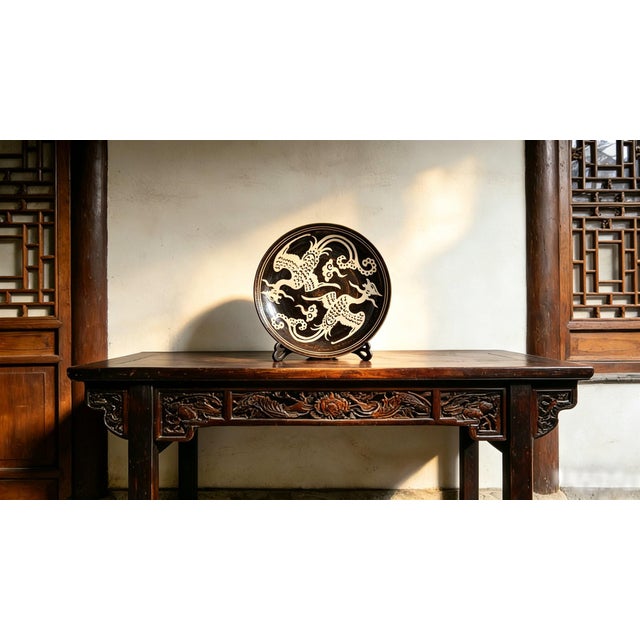W-22.5cm,H-5cm Experience the beauty and elegance of Chinese history with our Chinese Vintage Porcelain Handcrafted with...