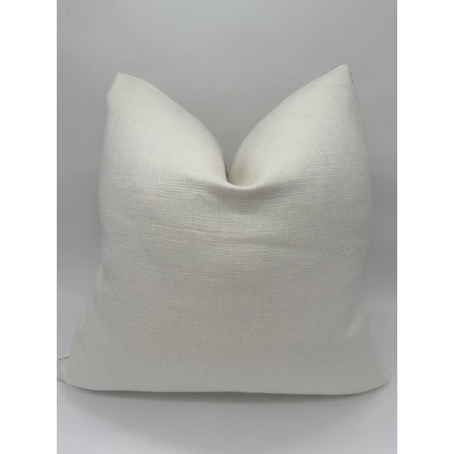 French Country Lee Jofa Chinese Peony Pillow Cover For Sale - Image 3 of 4