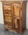 Rustic Antique Spanish Solide Olive Locking Pie or Larder Cabinet For Sale - Image 3 of 18